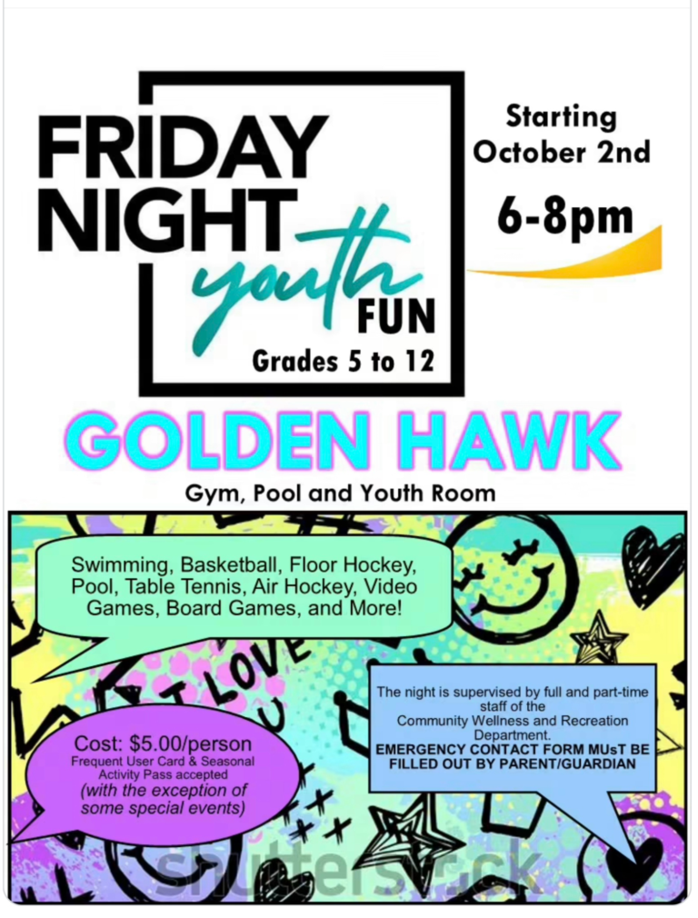 Friday Night Youth Fun (Grades 5–12) poster