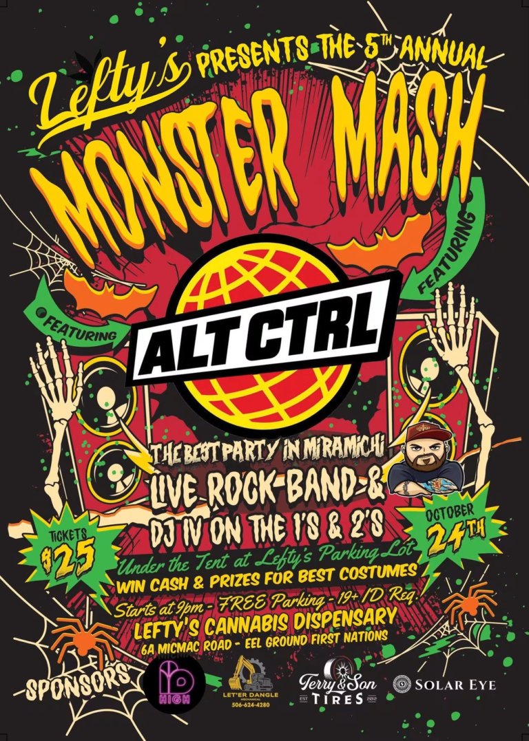 Lefty’s 5th Annual Monster Mash poster